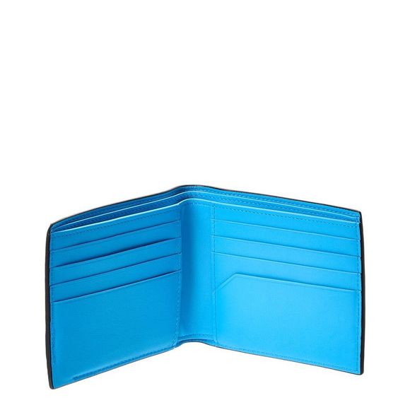 Bottega Veneta Leather Bifold Wallet, Black - Picture 4 of 4